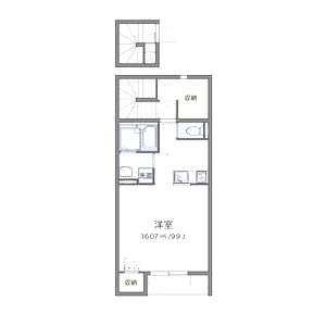 クレイノ姫路玉手IIの間取り図