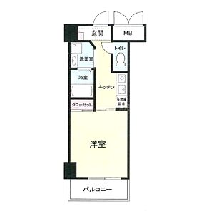 ドゥーエ本庄の間取り図