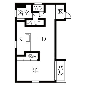 ドーマ島之内の間取り図