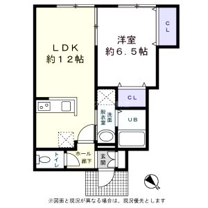 プランドール S棟の間取り図