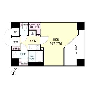 Live Flat六甲桜口の間取り図