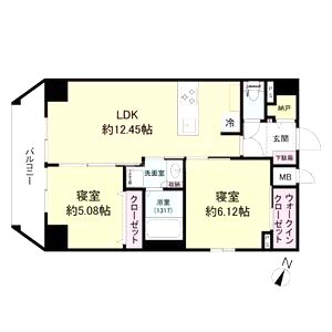 Live Flat六甲桜口の間取り図