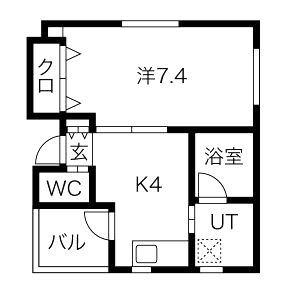 ザ・レジデンス新開地の間取り図