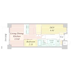 LiveCasa西宮の間取り図