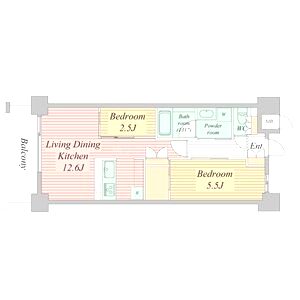LiveCasa西宮の間取り図