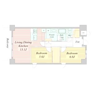 LiveCasa西宮の間取り図