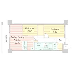 LiveCasa西宮の間取り図