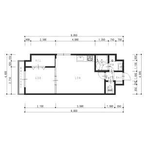 きーとすはうすの間取り図