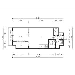 きーとすはうすの間取り図