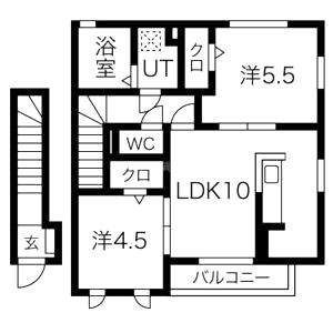 Sumika Aの間取り図