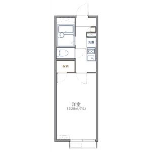 レオパレスダボスの間取り図