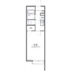 レオパレスダボスの間取り図
