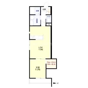 フォレストメゾン若みやの間取り図