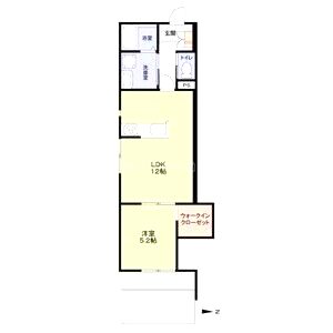 フォレストメゾン若みやの間取り図