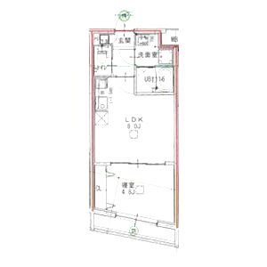 ARCA嵯峨嵐山の間取り図