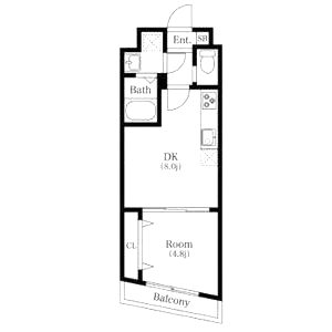 ARCA嵯峨嵐山の間取り図