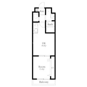 ARCA嵯峨嵐山の間取り図