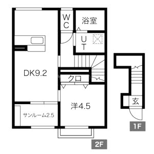 オーパス3の間取り図