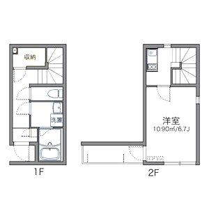 レオネクストASAEの間取り図