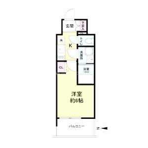 LiveCasa王子公園の間取り図
