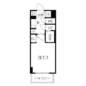 サムティ江坂レガーロの間取り図