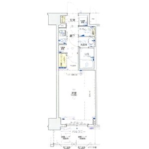 サムティ江坂レガーロの間取り図