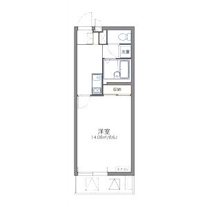 レオネクストカルミアの間取り図