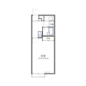 レオパレスポアロの間取り図