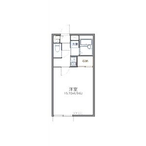 レオパレスポアロの間取り図
