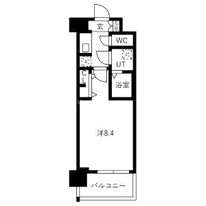 サムティ福島NORTHの間取り図