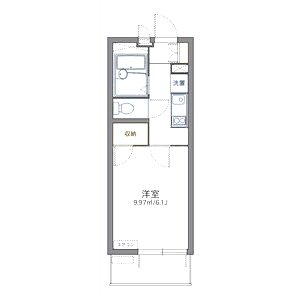 レオパレス吉祥院の間取り図