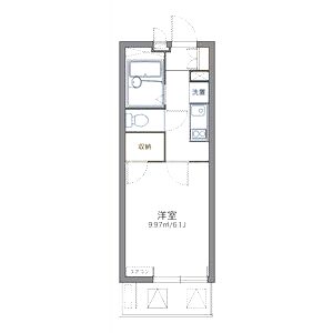 レオパレス吉祥院の間取り図