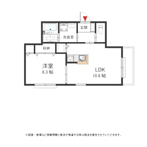 リリーコートの間取り図
