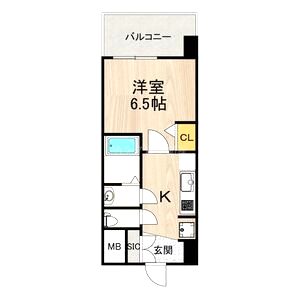 ArtizA王子公園D.C.の間取り図