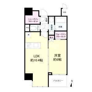 M-RESIDENCE新大阪Gardenの間取り図