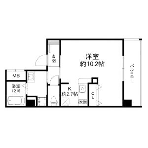 W.O.B.HANATENの間取り図