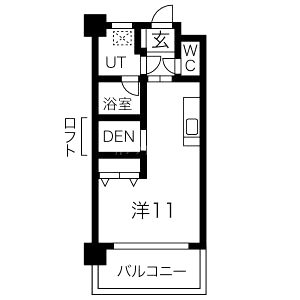 ARROW FIELDS壱番館の間取り図
