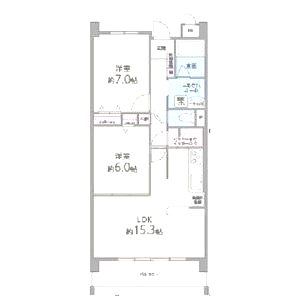 パレスマイセンの間取り図