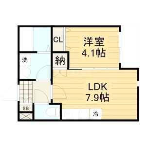 REVITA野崎の間取り図