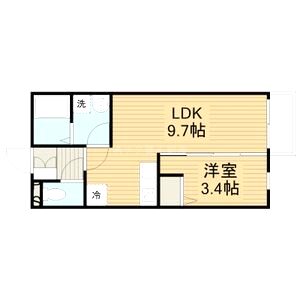 REVITA野崎の間取り図