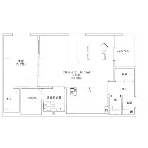 レガリストH.S.の間取り図