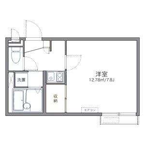 レオパレス石田森南の間取り図