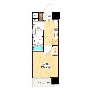 エグゼ大阪ドームの間取り図