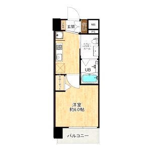 エグゼ大阪ドームの間取り図