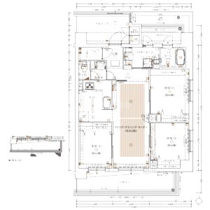 エステムコート京都紫野の間取り図