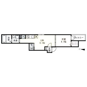 FDS吹田II番館の間取り図