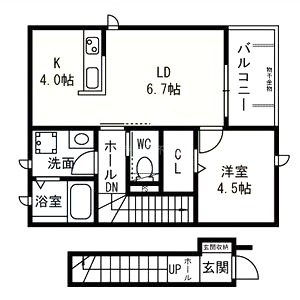 OHANAの間取り図