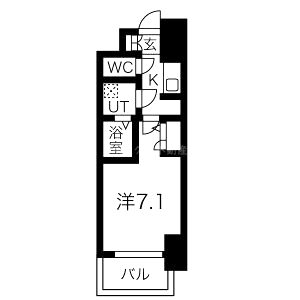 W-STYLE福島IIwistariaの間取り図