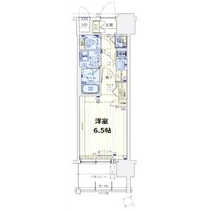 スワンズシティ大阪城北詰の間取り図