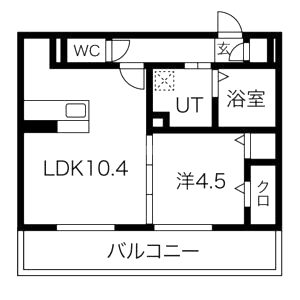 ラ カーザ セレーナの間取り図